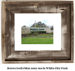 horse trail rides near me in White City, Utah